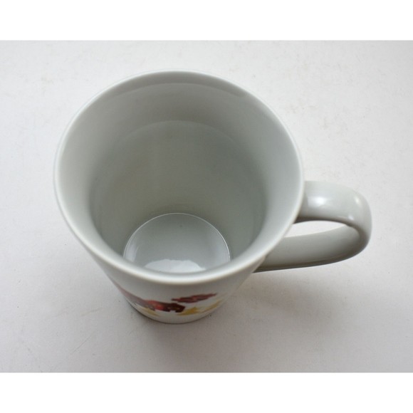 Starbucks 2013 Christmas Holiday Mug Red Gold White Village House Coffee Cup - Picture 6 of 6